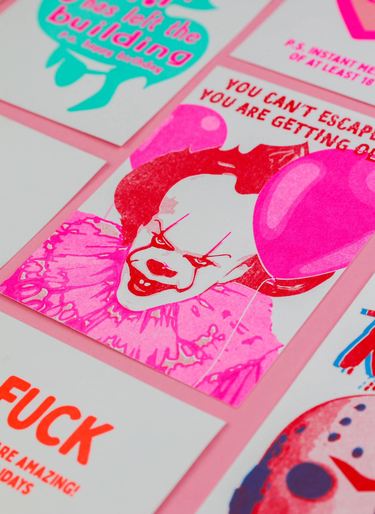 Postkarte - Pennywise You Can't Escape It