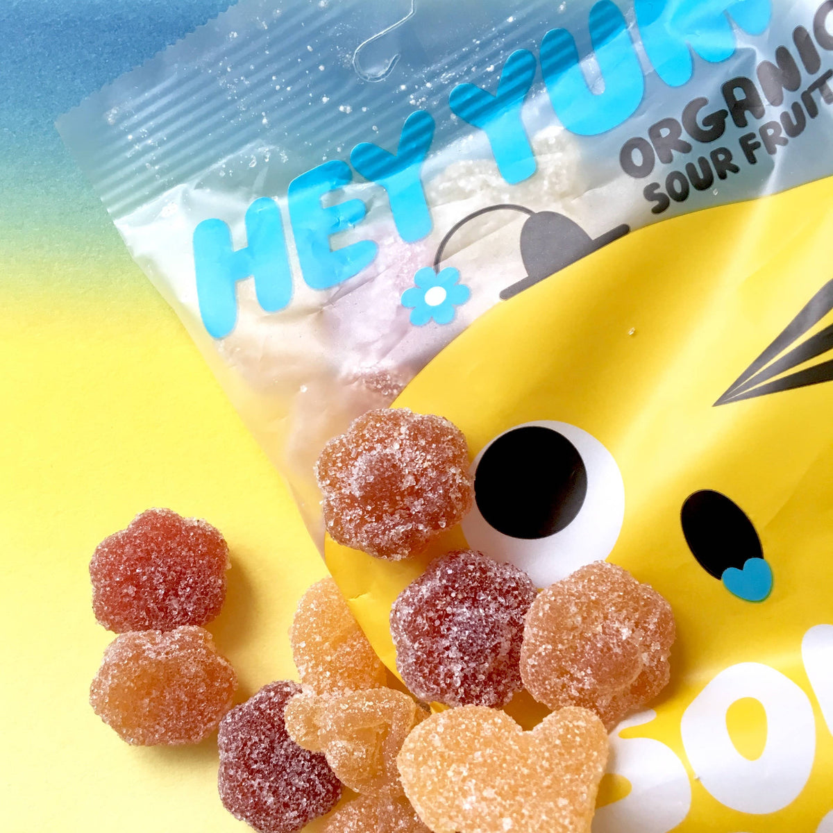 Sour Flower - Organic Sour Fruit Gummies 100g