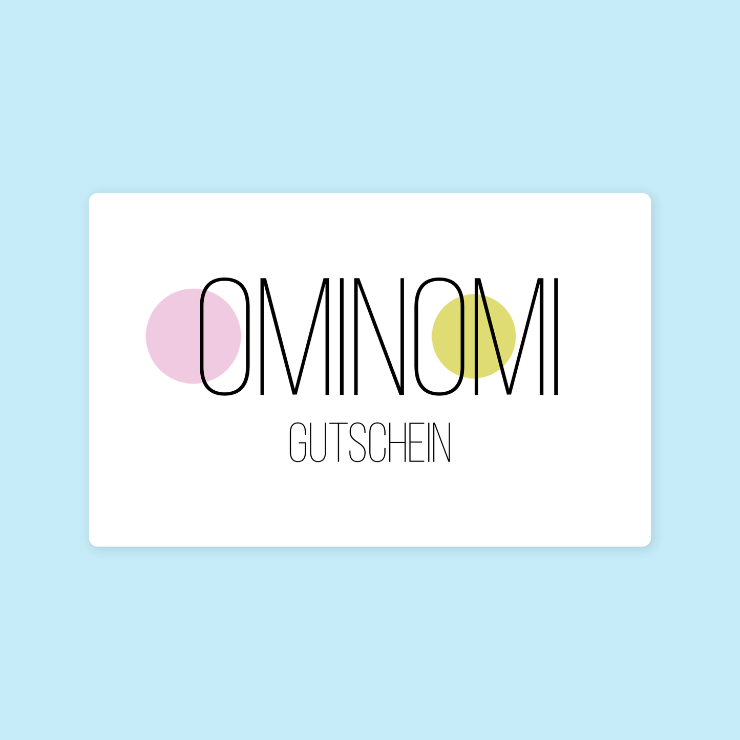 OMINOMI Gutschein