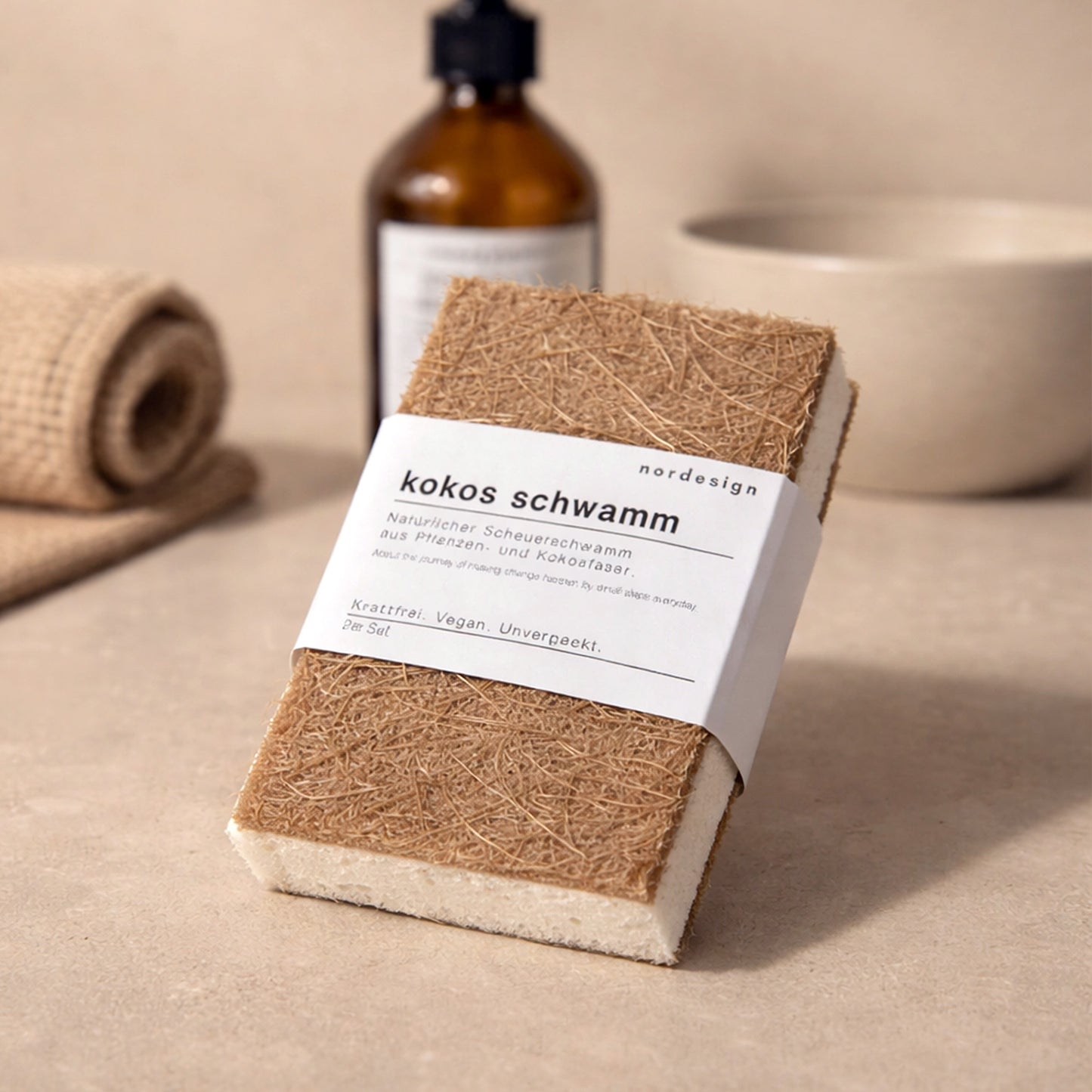 Kokos-Schwamm – 2er Set - Nordesign