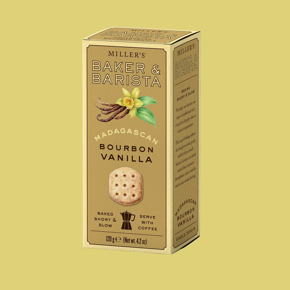 Madagascan Vanilla Shortbread Cookies