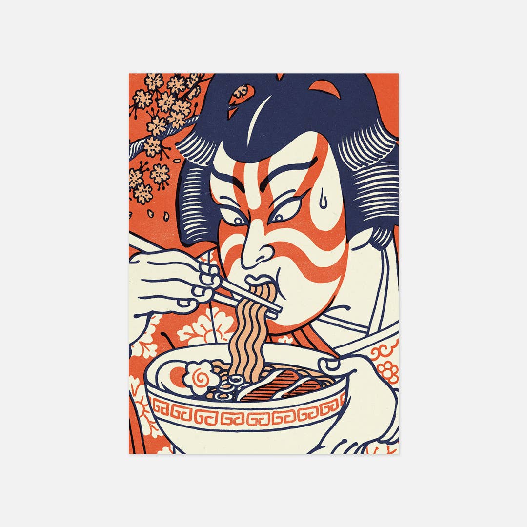 Postkarte - Kabuki Ramen