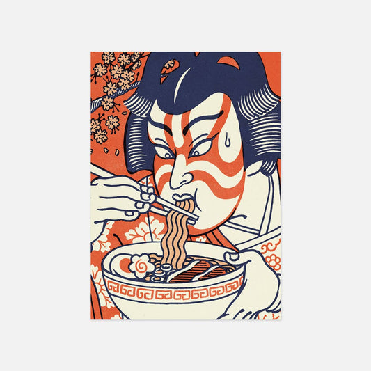 Postkarte - Kabuki Ramen