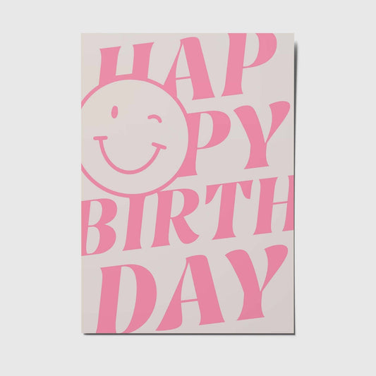 Postkarte - Happy Birthday