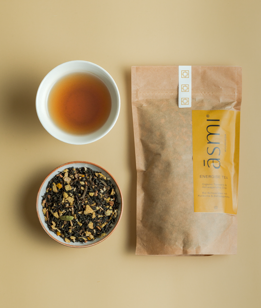 Energise Tee Nachfüllung - Bio Schwarzer Tee mit Kurkuma & Ashwagandha