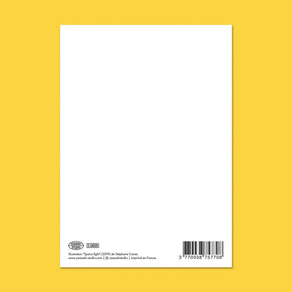 Postkarte - Space Fight