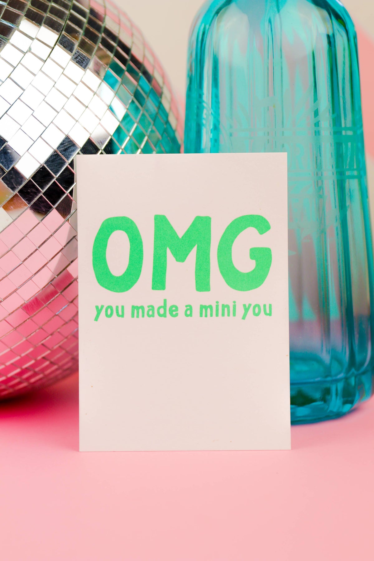 Postkarte - Omg You Made You A Mini You