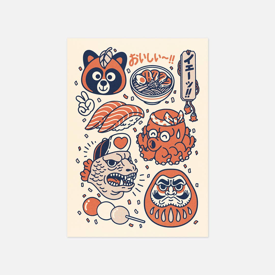 Postkarte - Nihon