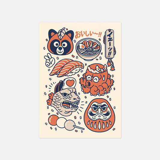 Postkarte - Nihon
