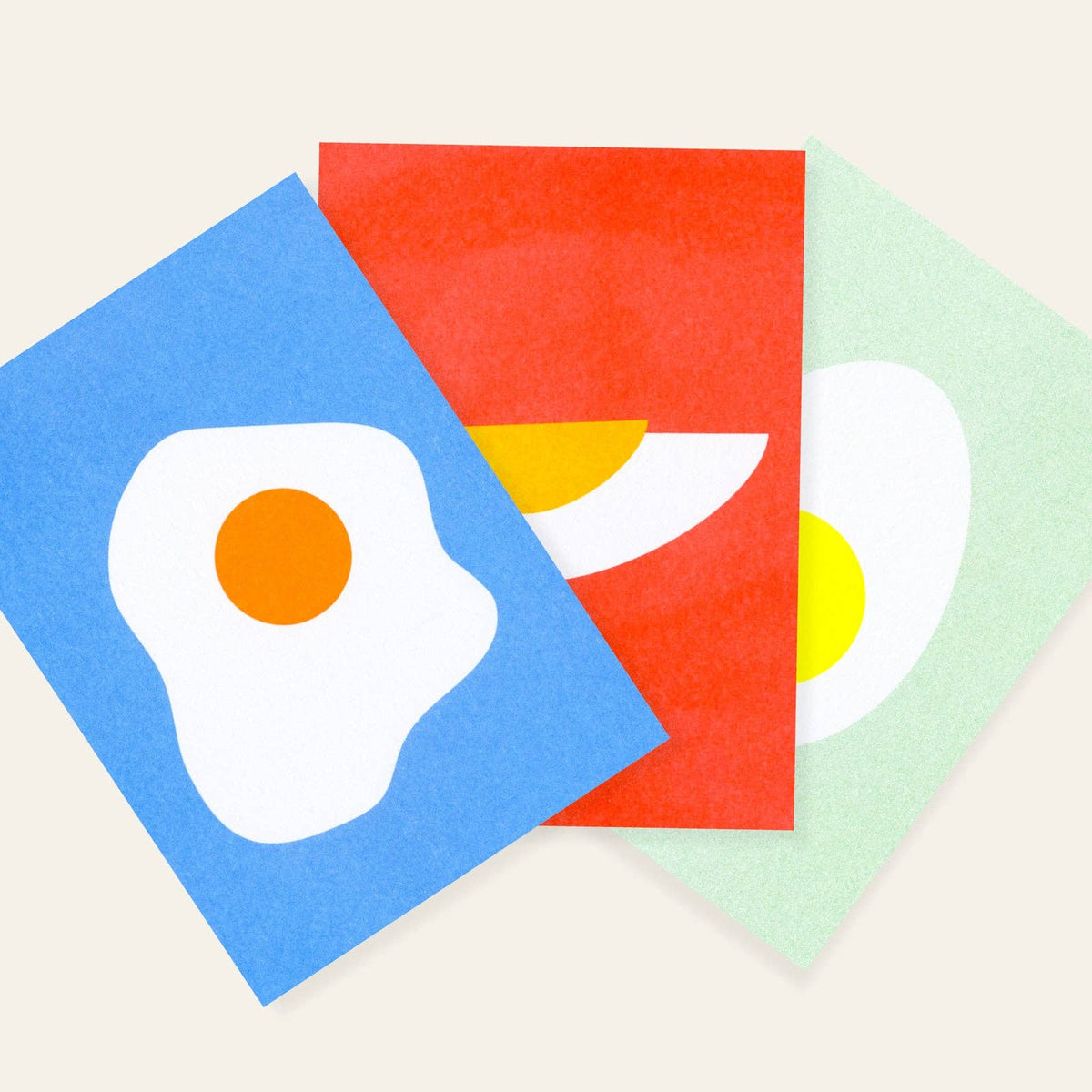 Postkarte - Fried Egg