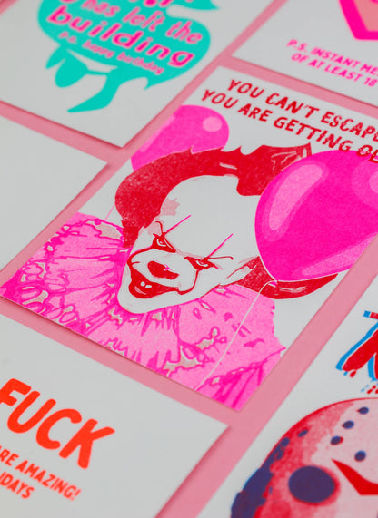 Postkarte - Pennywise You Can't Escape It