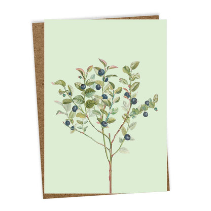 Grusskarte - Olive