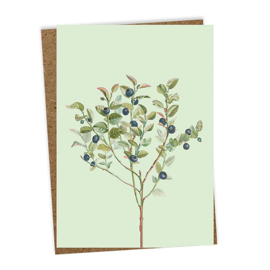 Grusskarte - Olive