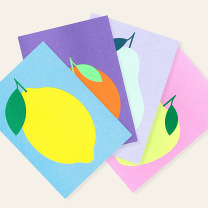 Postkarte - Lemon