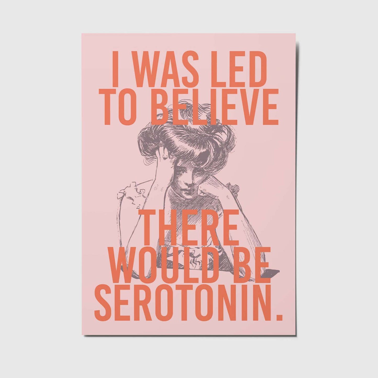 Postkarte - Serotonin