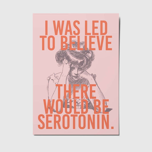 Postkarte - Serotonin