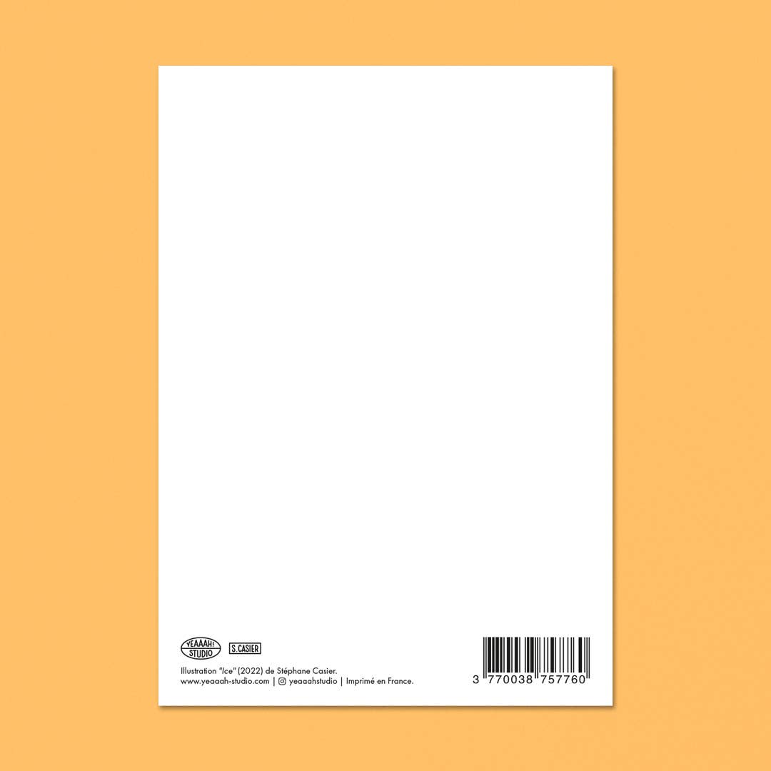 Postkarte - Ice