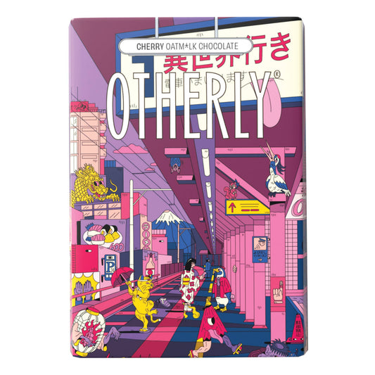 Kirsch-Haferdrink-Schokoladentafel 120g