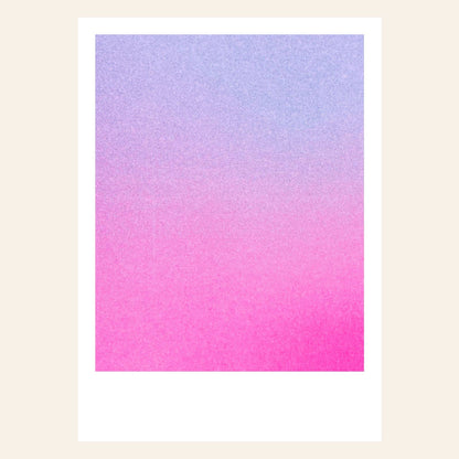 Postkarte - Feeling Blue