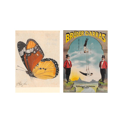 Postkarte - Butterfly Man