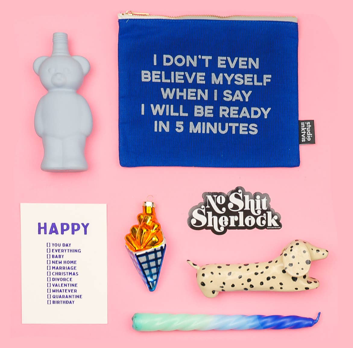 Postkarte - Happy Whatever