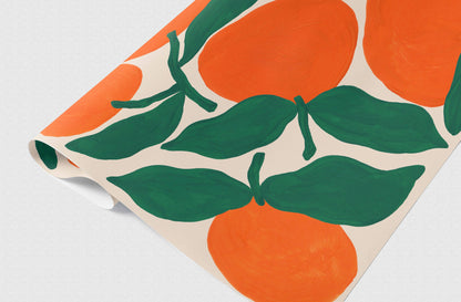 Geschenkpapier -Tangerines