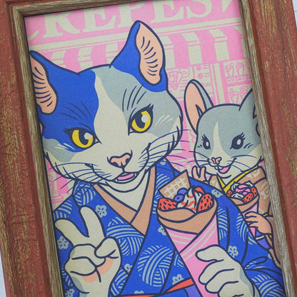 Postkarte - Afternoon in Harajuku