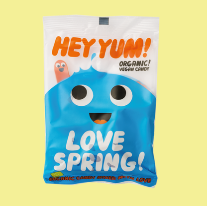 Love Spring - Vegan Organic Fruit Gums 100g