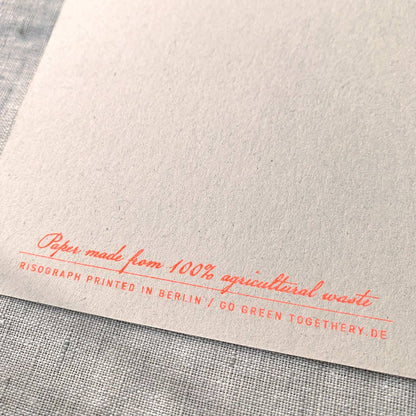 Postkarte - Hirsch