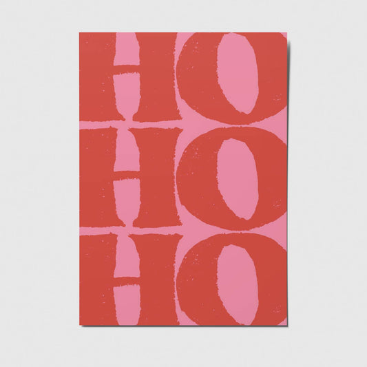Postkarte - Ho Ho Ho