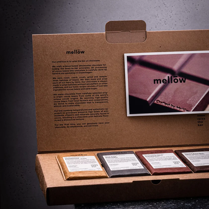 Geschenkbox mit 4 Tafeln - Mellow Chocolate
