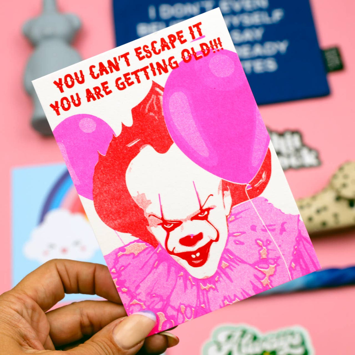 Postkarte - Pennywise You Can't Escape It