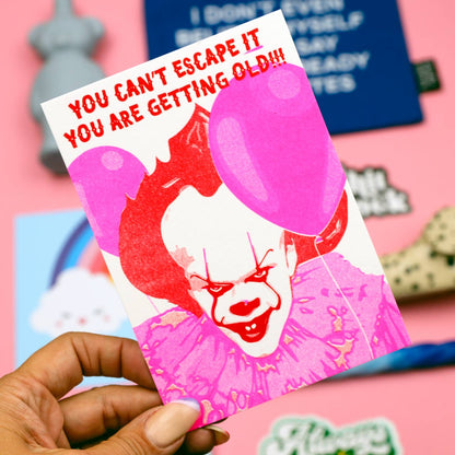 Postkarte - Pennywise You Can't Escape It