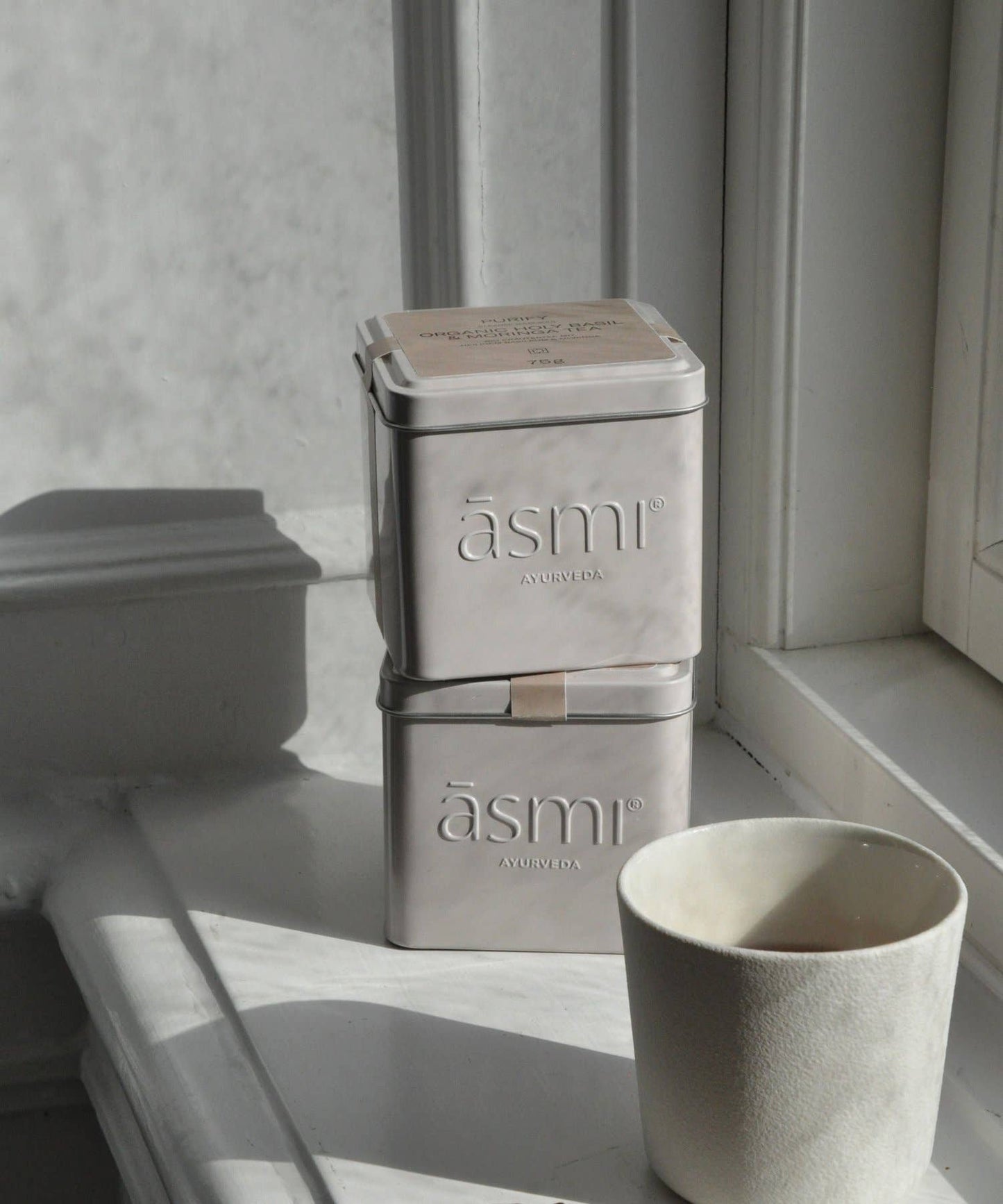 Purify - Bio Krätertee mit Heiligem Basilikum & Moringa - Teebox