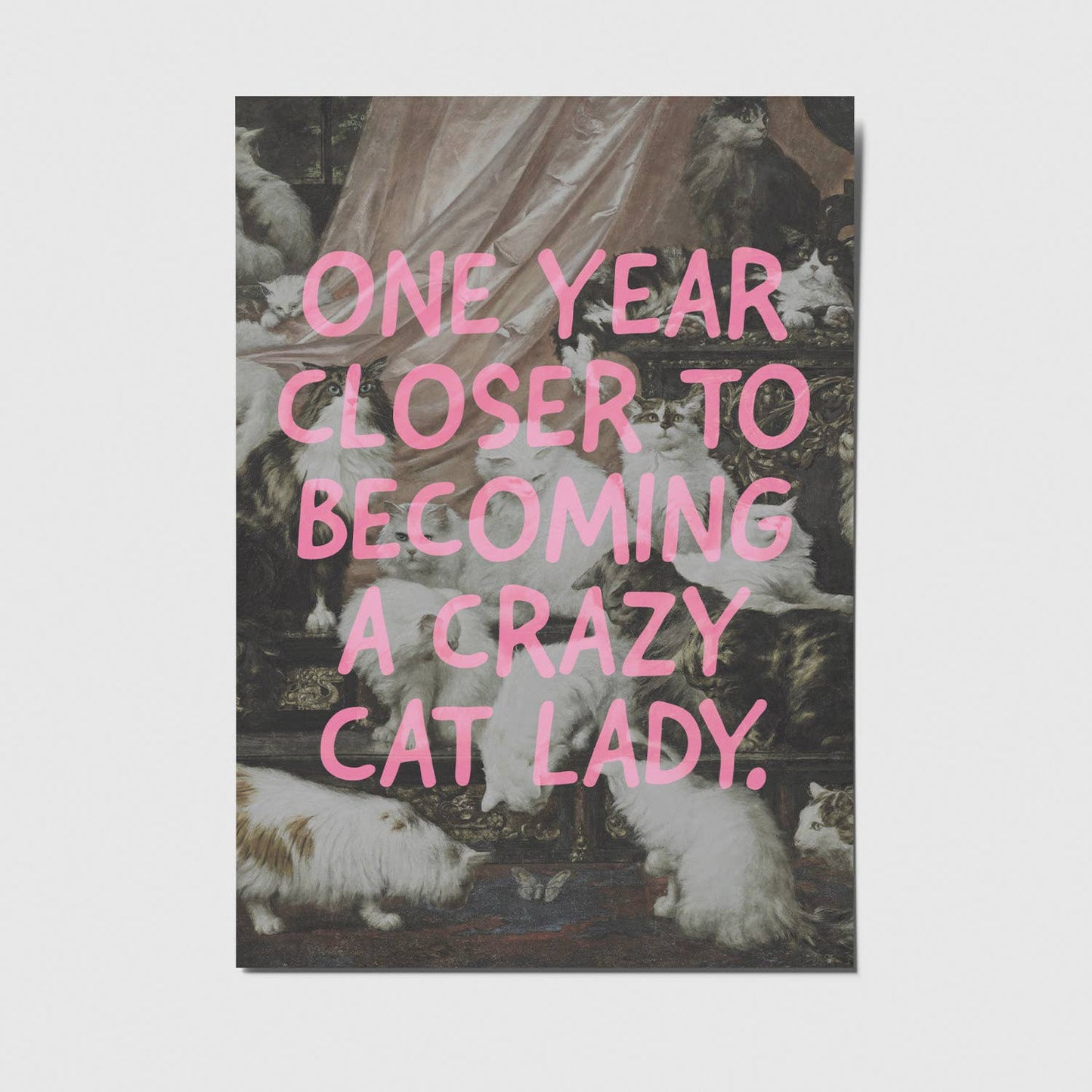 Postkarte - One year closer