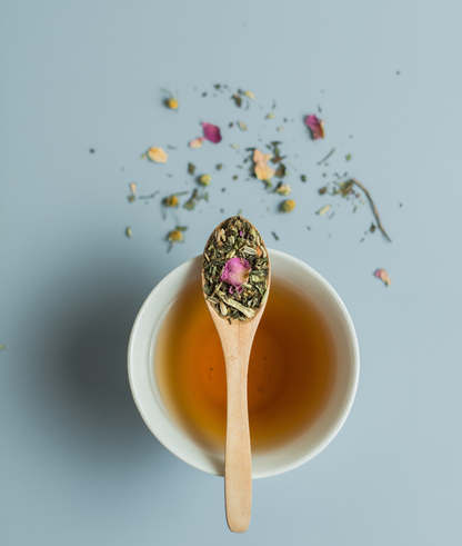 Relax Tee Nachfüllung - Bio Kräutertee mit Kamille & Rosenblüten