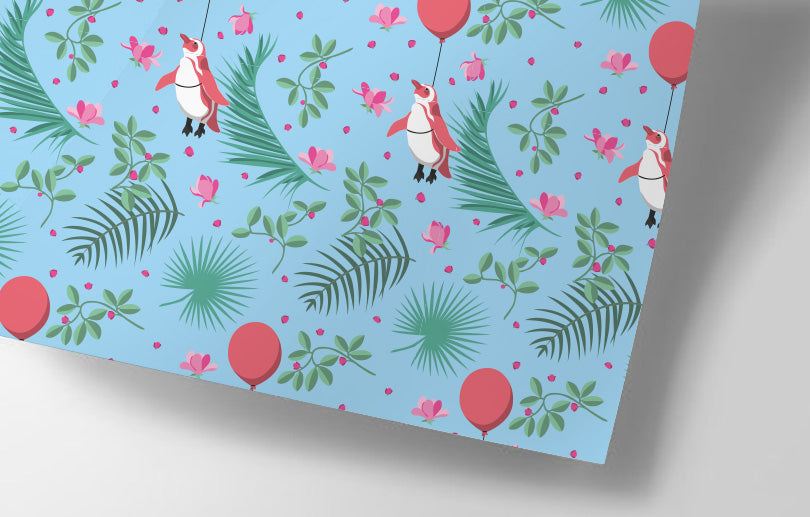 Geschenkpapier - Pinguin