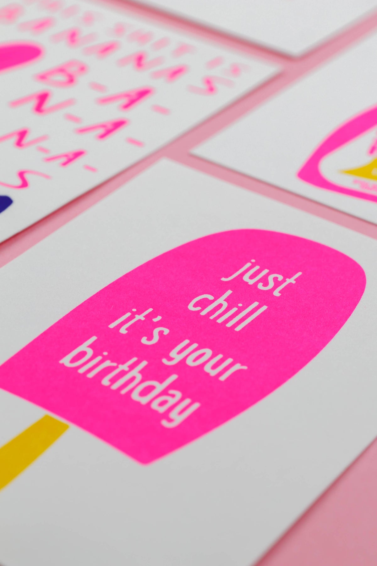 Postkarte - Just Chill It's Your Birthday