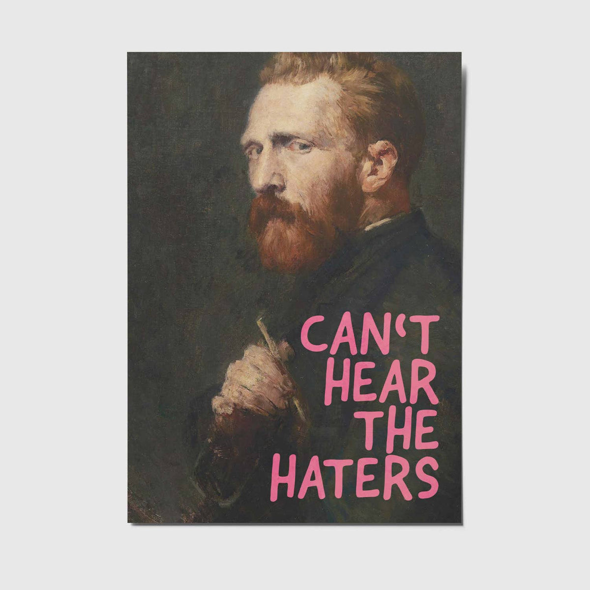 Postkarte - Can't hear the haters