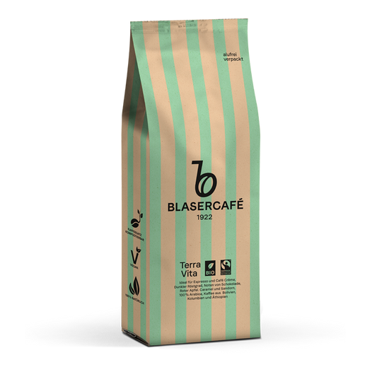 Blaser Café Terra Vita – Bio & Fairtrade Bohnenkaffee