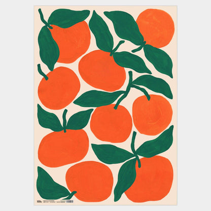Geschenkpapier -Tangerines
