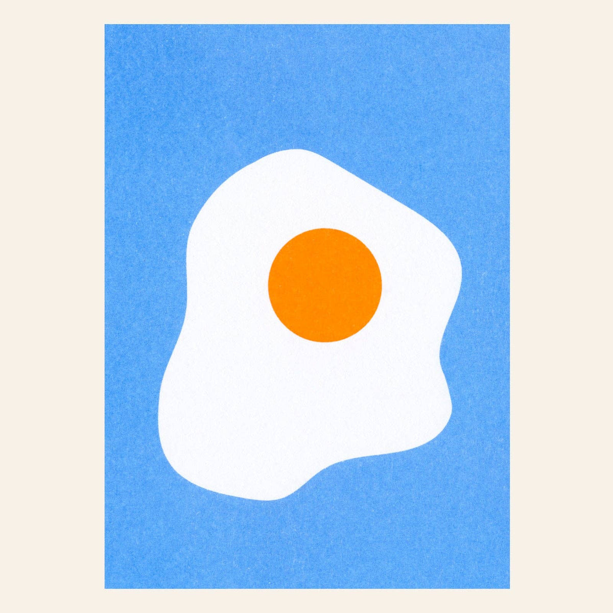 Postkarte - Fried Egg