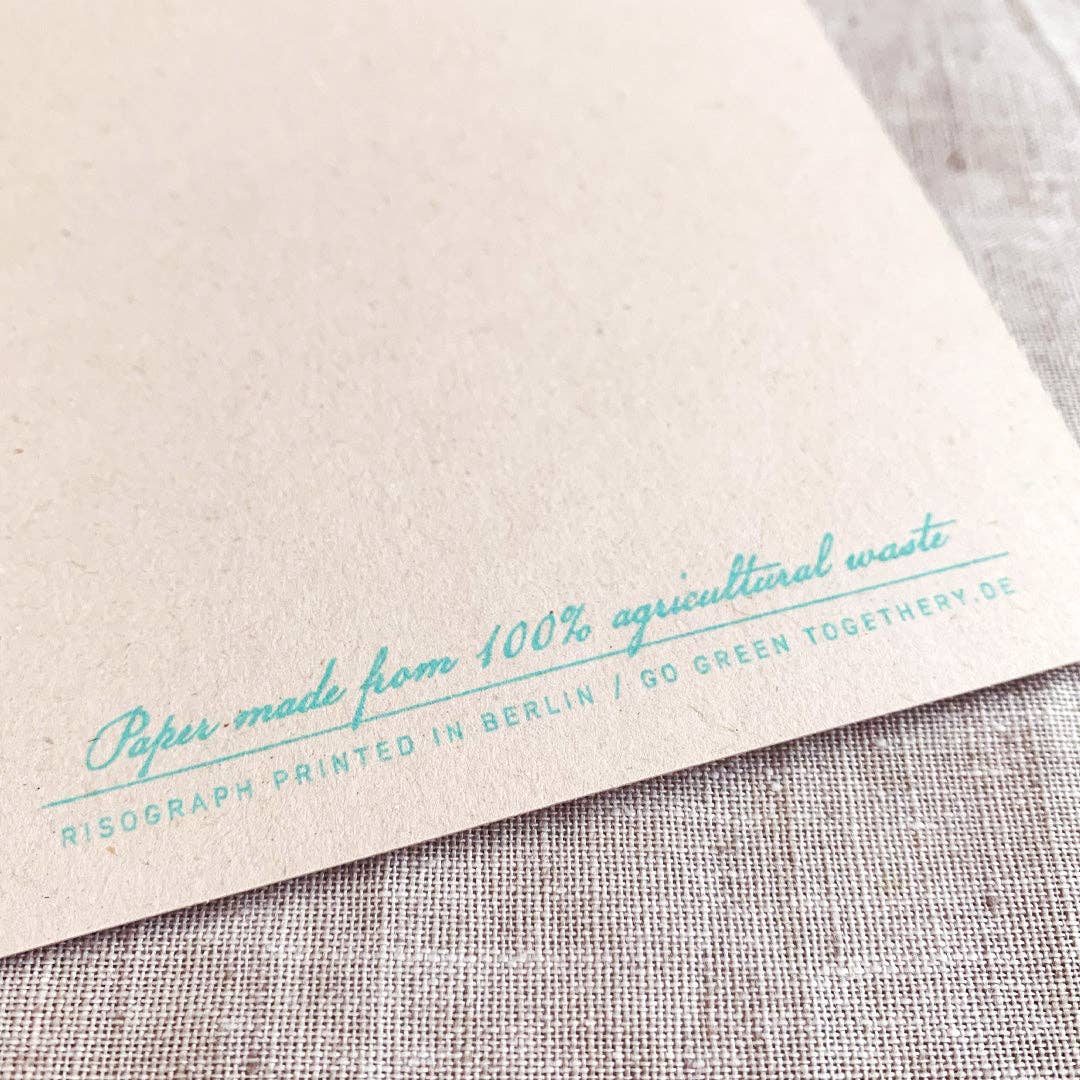 Postkarte - Weihnachtskugeln
