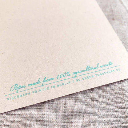Postkarte - Weihnachtskugeln