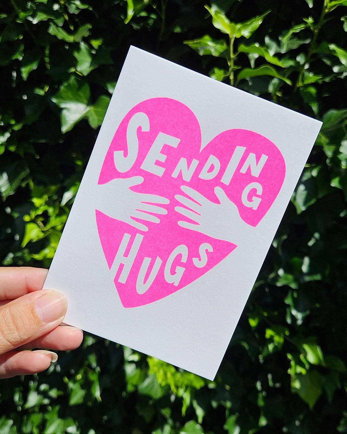 Postkarte - Sending Hugs
