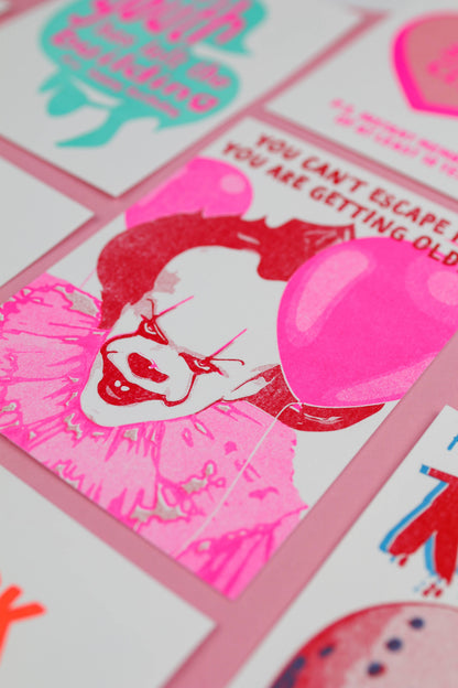 Postkarte - Pennywise You Can't Escape It