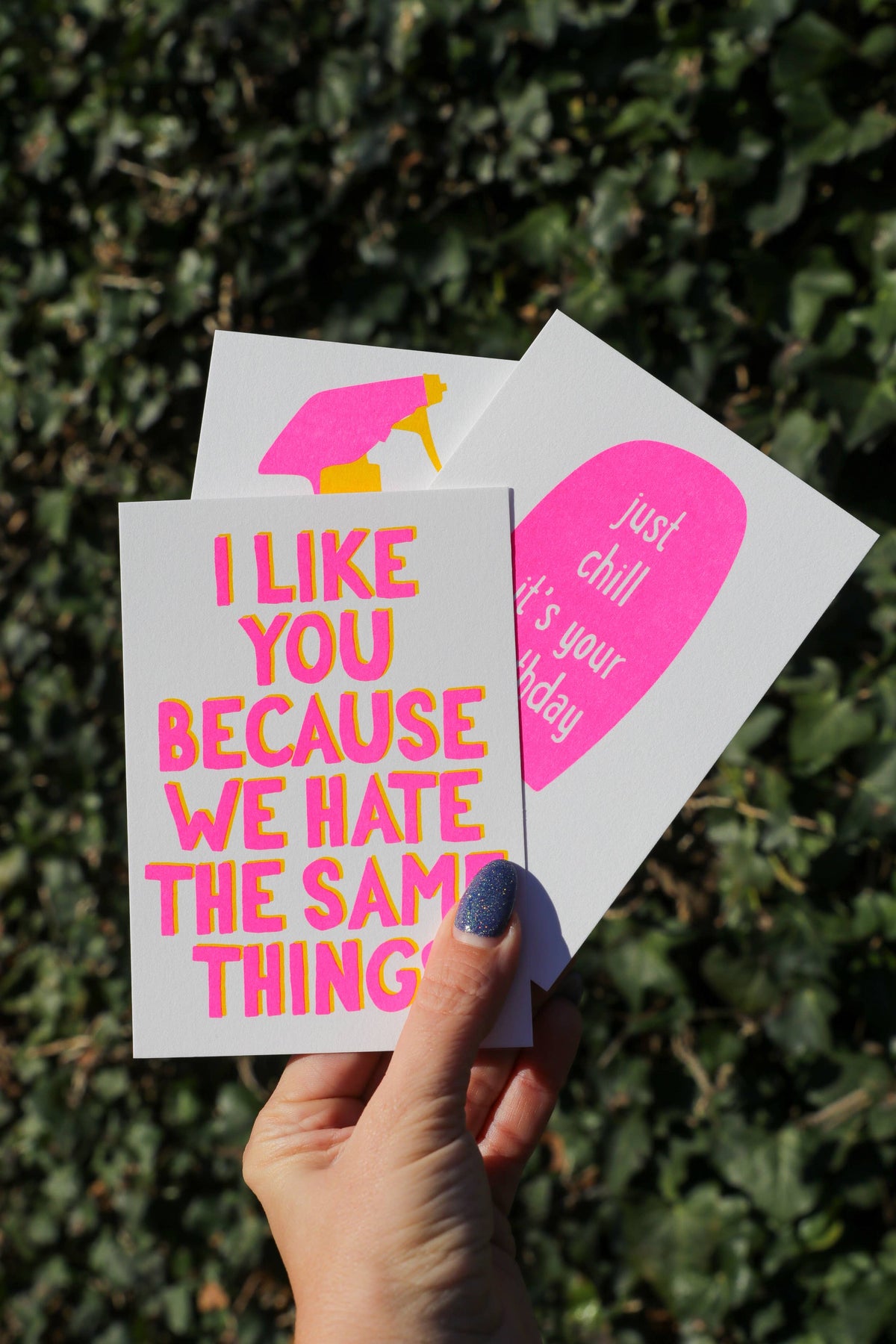 Postkarte - Just Chill It's Your Birthday