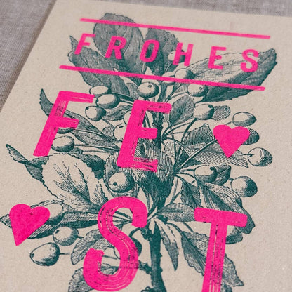 Postkarte - Frohes Fest
