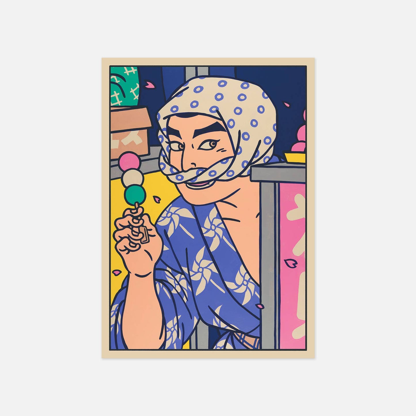 Postkarte - The Thief of Dango