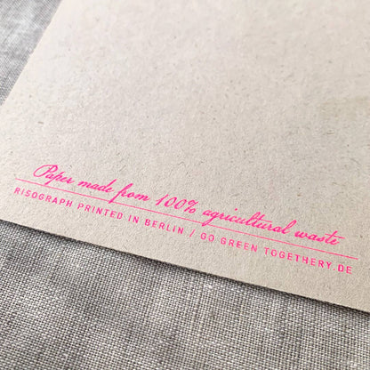 Postkarte - Get well soon